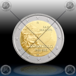 2 EVRO SAN MARINO 2016 " Donatello " BU 2 EVRO SAN MARINO 2016 " Donatello " BU